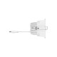 Світильник LED SP SQUARE DK ADJ 8W/3000K FL WT 230V IP20 Ledvance