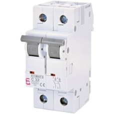 Автоматичний вимикач ETIMAT 6 2p C 32А (6 kA) ETI