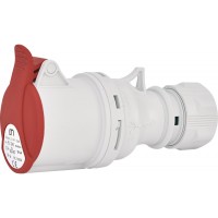 Розетка кабельна (силовий роз'єм) ES-3243 IP44 (32A, 400V, 3P+PE) ETI