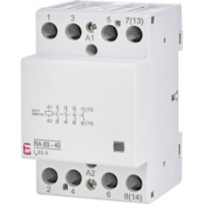 Контактор модульний RA 63-40 230V AC ETI
