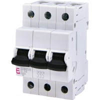 Автоматичний вимикач ETIMAT S4 3p C 16A (4,5 kA) ETI