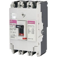 Автоматичний вимикач EB2S 160/3SF 125A (25kA, фікс./фікс.) 3P ETI