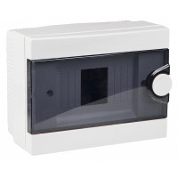Щит зовнішній на 6 модулів UBox пластик IP40 АСКО