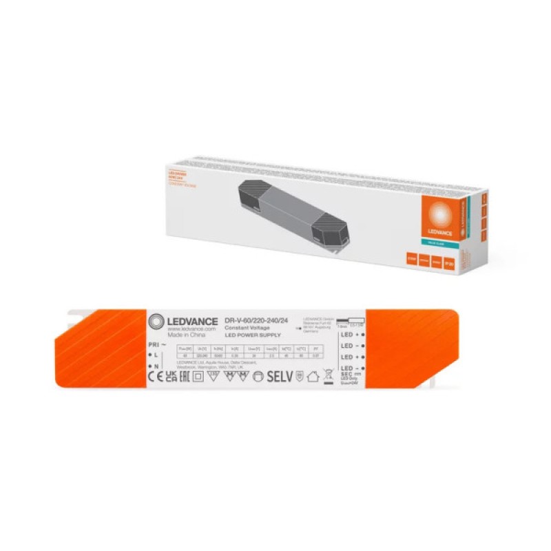 Блок живлення 60W Ledvance DR-V-60/220-240/24 IP20 New