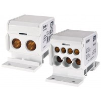 Блок розподільчий EDBM-1 (160А, 1500V AC/DC, OUT: 1x4-50; 3x2,5-25; 4x2,5-16) ETI