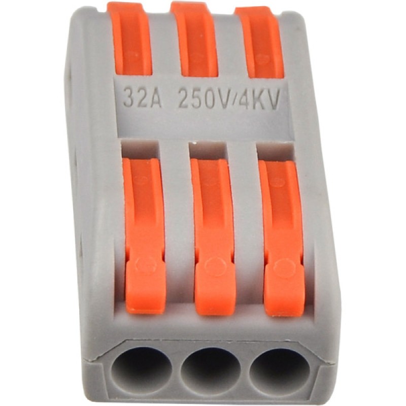 Колодка клемна 1-4мм PCT-2-3 АСКО