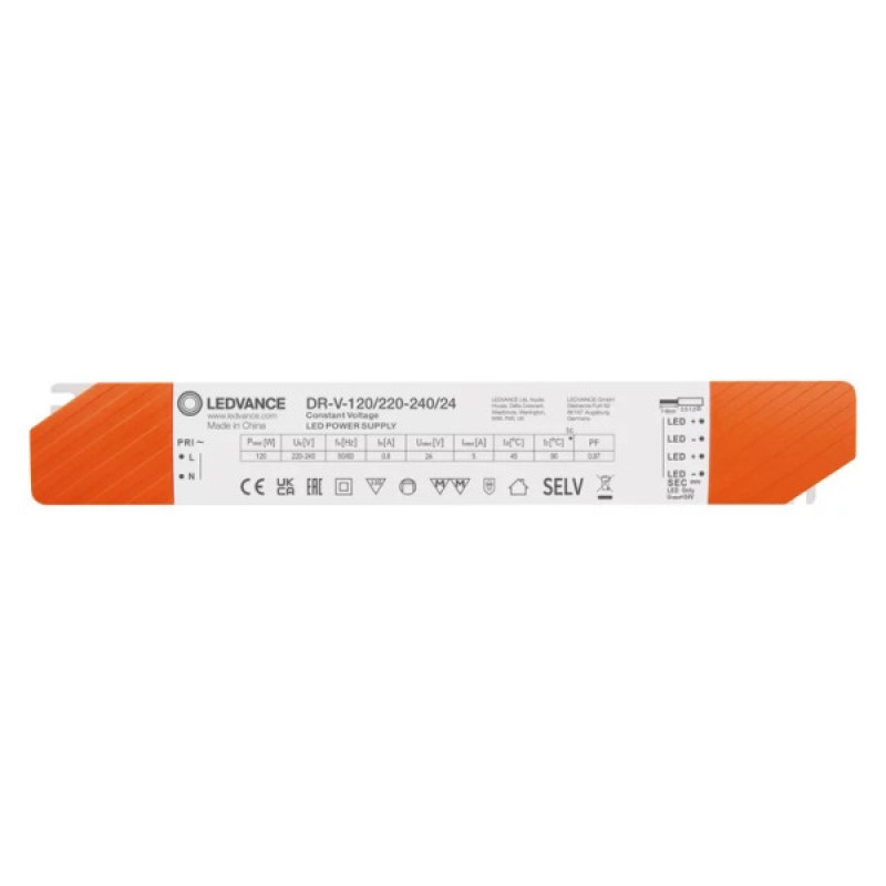 Блок живлення 120W Ledvance DR-V-120/220-240/24 20X1 IP20