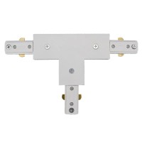 Конектор LEDVANCE TRACKLIGHT T-CON WT 1-фаза Т-подібний