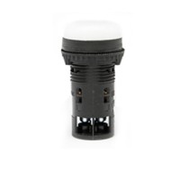 Лампа сигнальна LED матова ELPI-240A-W 240V AC (біла) ETI