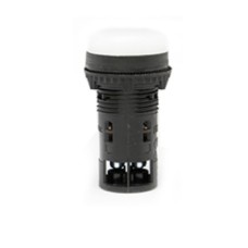 Лампа сигнальна LED матова ELPI-240A-W 240V AC (біла) ETI