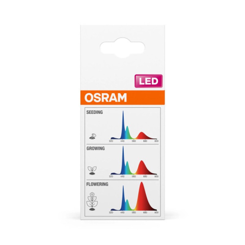 Лампа LED Osram T60 GROW 10W 230V CL E27