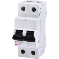 Автоматичний вимикач ETIMAT S4 2p C 20A (4,5 kA) ETI