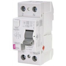 Диференційне реле 2р EFI6-P2 25/0,03 тип A (6kA) ETI