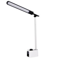 Лампа настільна LED PANAN CLOCK 8W, 3CCT, 2USB, DIM, годинник,біла, пластик Ledvance