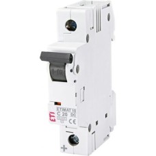 Автоматичний вимикач ETIMAT 10 DC 1p C 20A (6 kA) ETI