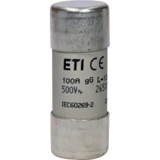 Запобіжник CH22x58 gG 100A 500V ETI (Кратно 10шт.)
