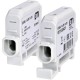 Ввідна силова клема EDBJ-1x35-1x35 (125A, 1000V AC/1500V DC, IN: 1x35, OUT: 1x35, сіра) ETI