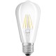Лампа LED Osram LEDISON60 7W/827 230V FIL E27 6X1 Ledvance