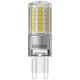 Лампа LED Osram PIN G9 4,5W/827 230V CL G9 St 48