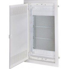 Щит металопластиковий ECG42 MEDIA-I (перфорована панель, перфоровані металеві білі дверцята) ETI