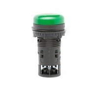 Лампа сигнальна LED матова ELPI-024С-G 24V AC/DC (зелена) ETI