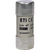 Запобіжник CH22x58 gG 63A 690V ETI (Кратно 10шт.)
