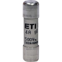 Запобіжник CH10x38 gG 4A 500V ETI