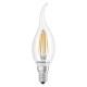 Лампа LED OSRAM CL BA 3.4W/827 230V FIL E14 6X1 40