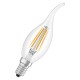 Лампа LED OSRAM CL BA 3.4W/827 230V FIL E14 6X1 40