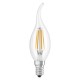 Лампа LED OSRAM CL BA 3.4W/827 230V FIL E14 6X1 40