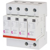 Обмежувач перенапруги ETITEC V T2 690/20 4+0 RC ETI