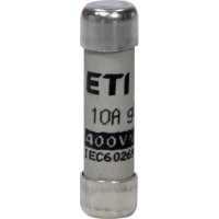 Запобіжник CH8x32 gG 10A 400V ETI (Кратно 10шт.)
