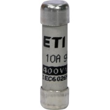 Запобіжник CH8x32 gG 10A 400V ETI (Кратно 10шт.)