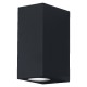 Світильник ENDURA CLASSIC SQUARE UPDOWN BK GU10 IP44 OSRAM