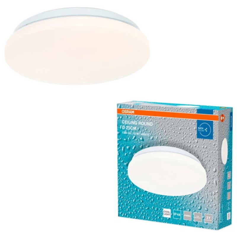 Світильник LED CEILING ROUND 210 12W 840 IP44 OSRAM