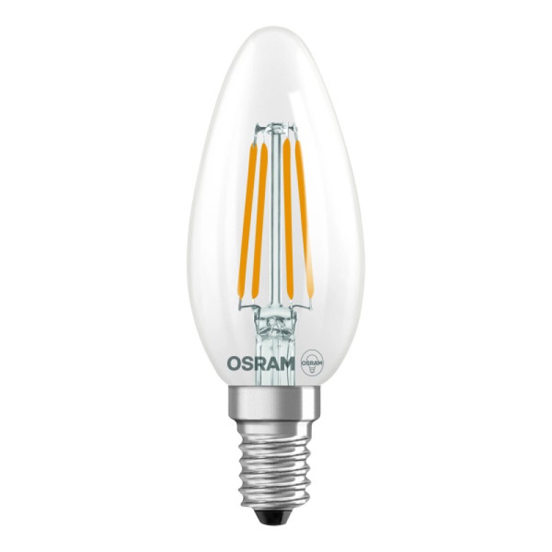 Лампа LED Osram CL B 3.4W/840 FIL E14 230V 40
