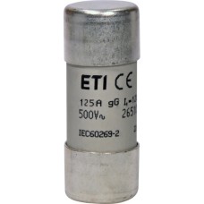 Запобіжник CH22x58 gG 125A 500V ETI (Кратно 10шт.)