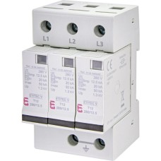 Обмежувач перенапруги ETITEC V T12 280/12,5 (3+0) ETI