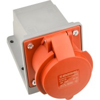 Розетка стаціонарна 16А/5 3Р+N+РЕ ГС (115) UСombi АСКО