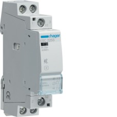 Контактор безшумний Hager 25A, 2НВ, 230В (ESC225S)