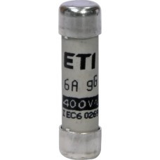 Запобіжник CH8x32 gG 6A 400V ETI (Кратно 10шт.)
