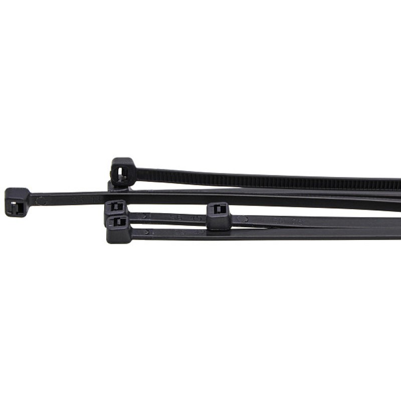 Хомут 3,0х200 чорний KripKo (100шт) АСКО