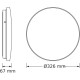 Світильник LED CEILING ROUND 18W 840 IP20 OSRAM