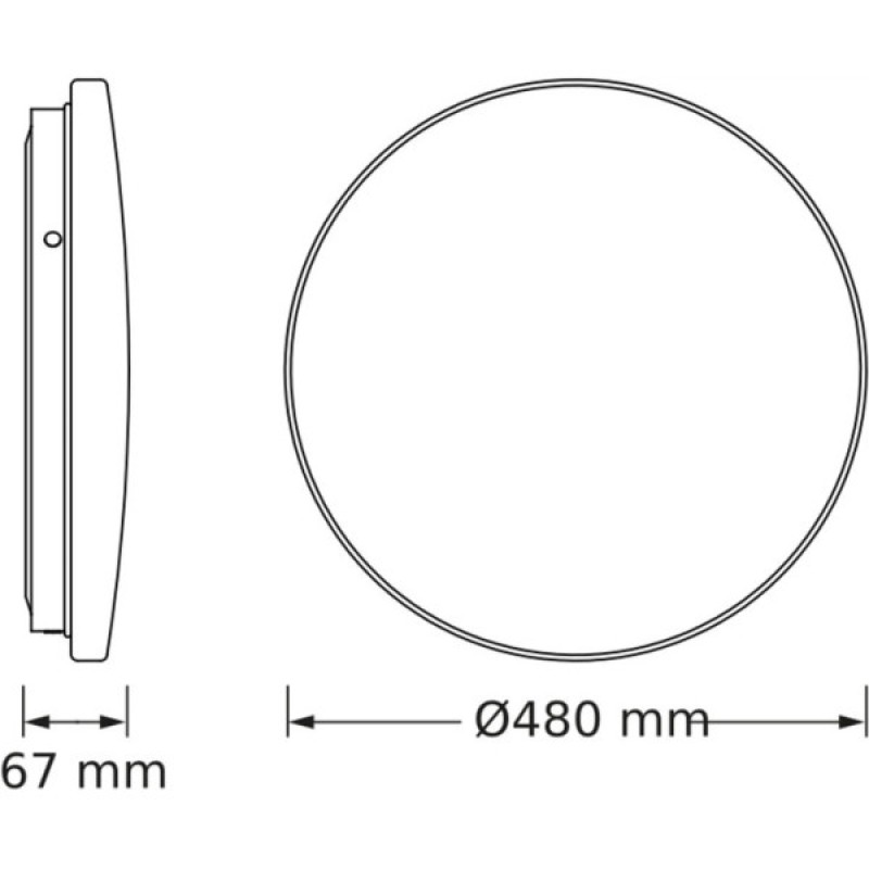 Світильник LED CEILING ROUND 36W 840 IP20 OSRAM