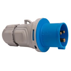 Вилка кабельна (силовий роз'єм) EV-1632 N IP44 (16A, 230V, 2P+PE) ETI