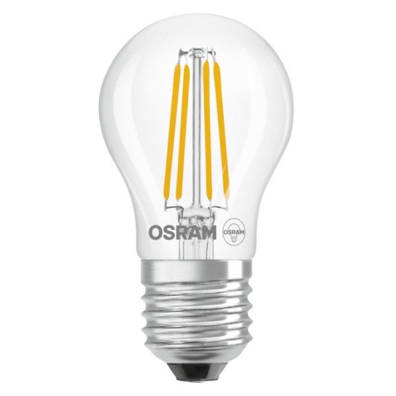 Лампа LED Osram CL P DIM 3.4W/827 230V FIL E27 40