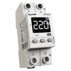 Реле контроля напруги Vp-63A M2W Digitop