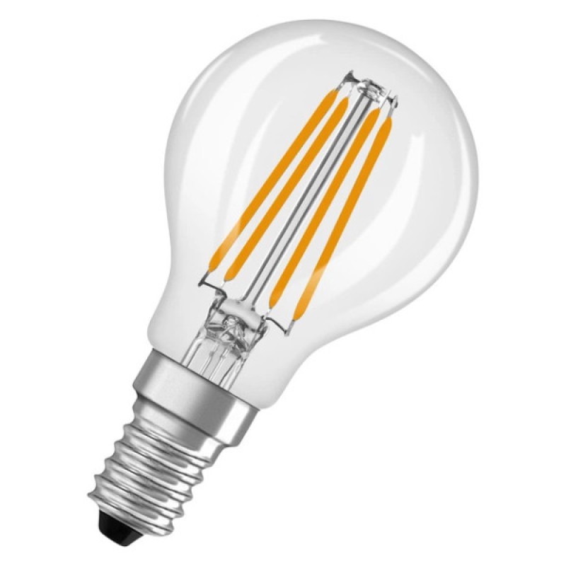 Лампа LED Osram CL P 3.4W/827 230V FIL E14 6x1 40