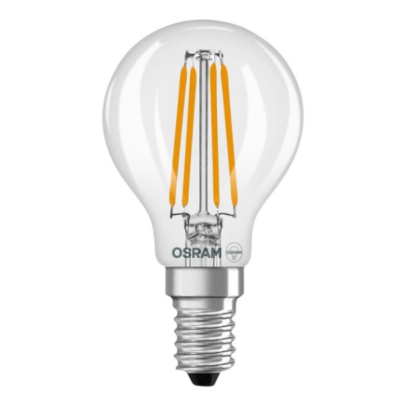 Лампа LED Osram CL P 3.4W/827 230V FIL E14 6x1 40