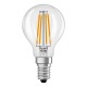 Лампа LED Osram CL P 3.4W/827 230V FIL E14 6x1 40